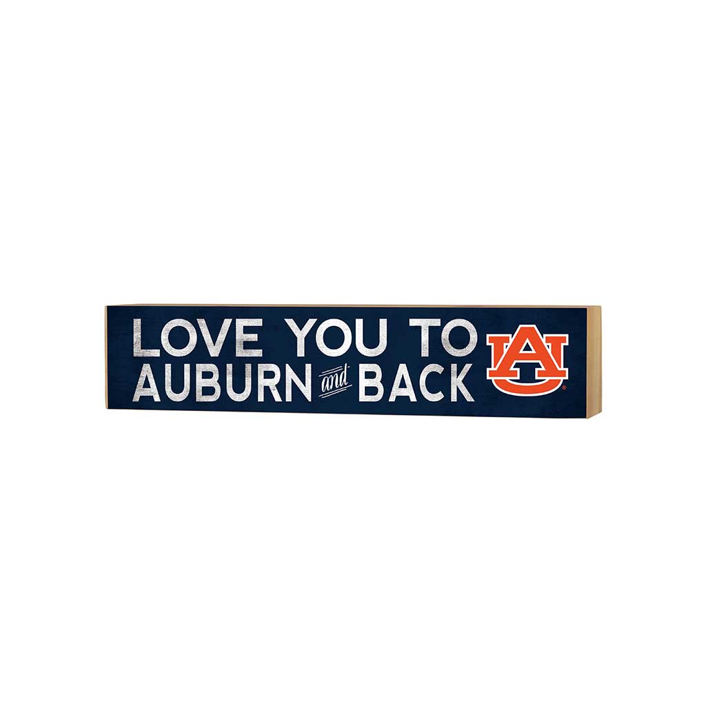 3x13 Block Love you to Auburn Tigers