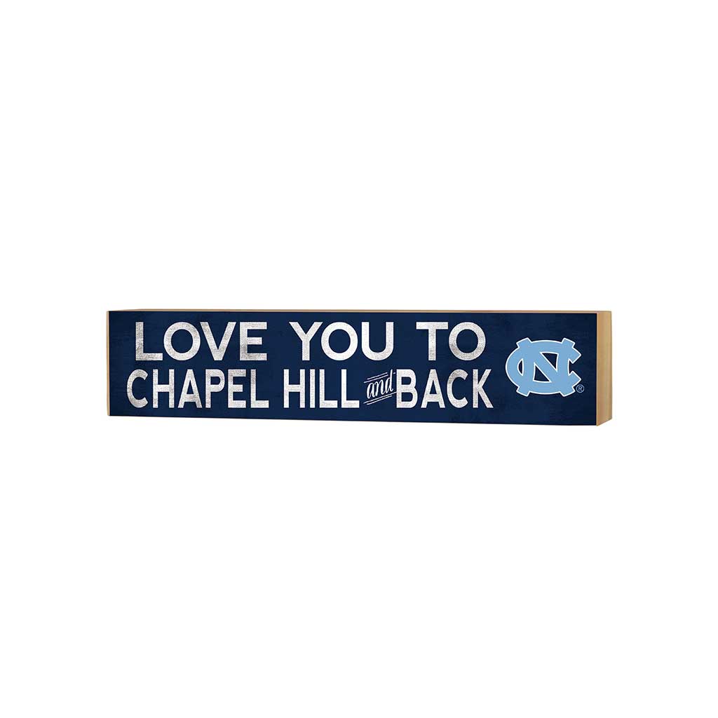 3x13 Block Love you to North Carolina Chapel Hill Tar Heels
