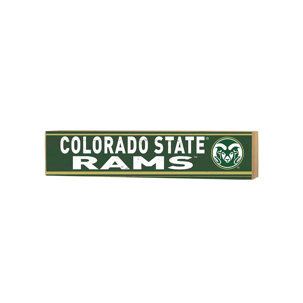 3x13 Block Team Spirit Colorado State-Ft. Collins Rams
