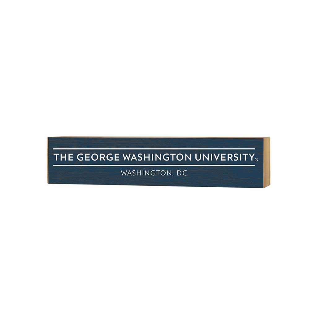 3x13 Block Team Spirit George Washington Univ Colonials