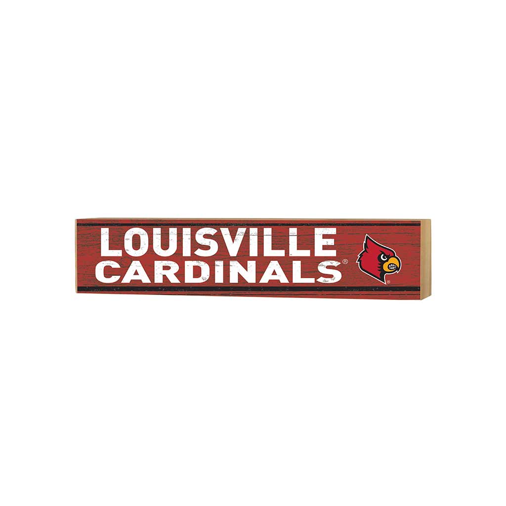 3x13 Block Team Spirit Louisville Cardinals