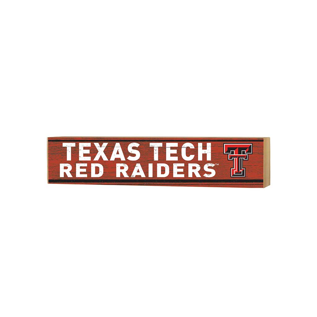 3x13 Block Team Spirit Block Texas Tech Red Raiders