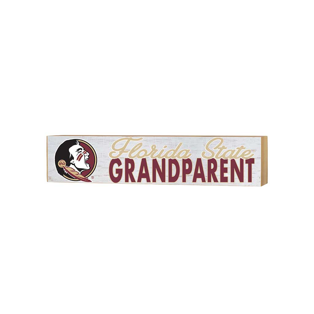 3x13 Block Weathered Grandparent Florida State Seminoles