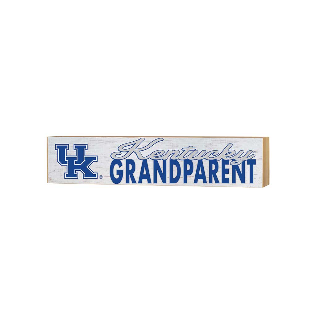 3x13 Block Weathered Grandparent Kentucky Wildcats