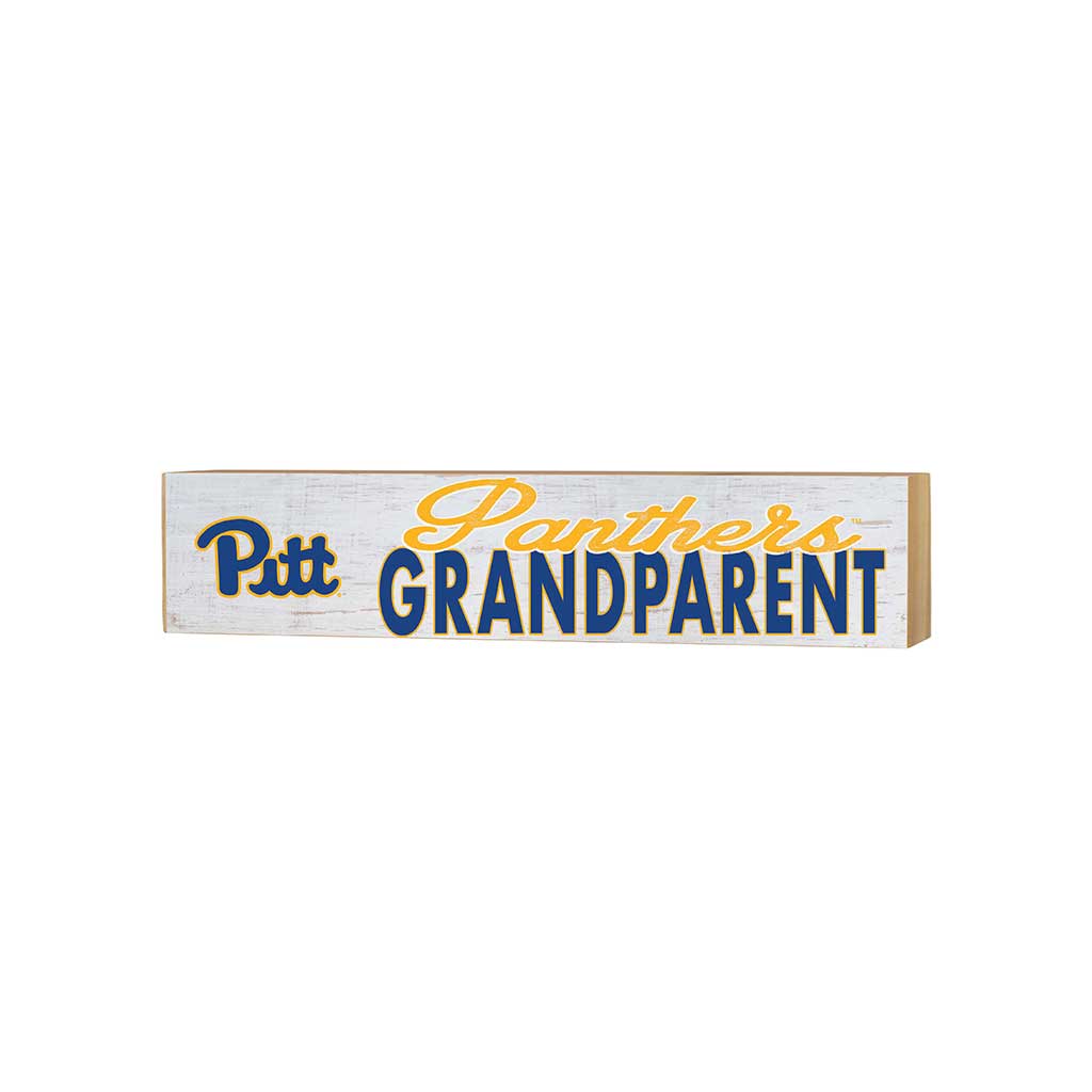 3x13 Block Weathered Grandparent Pittsburgh Panthers