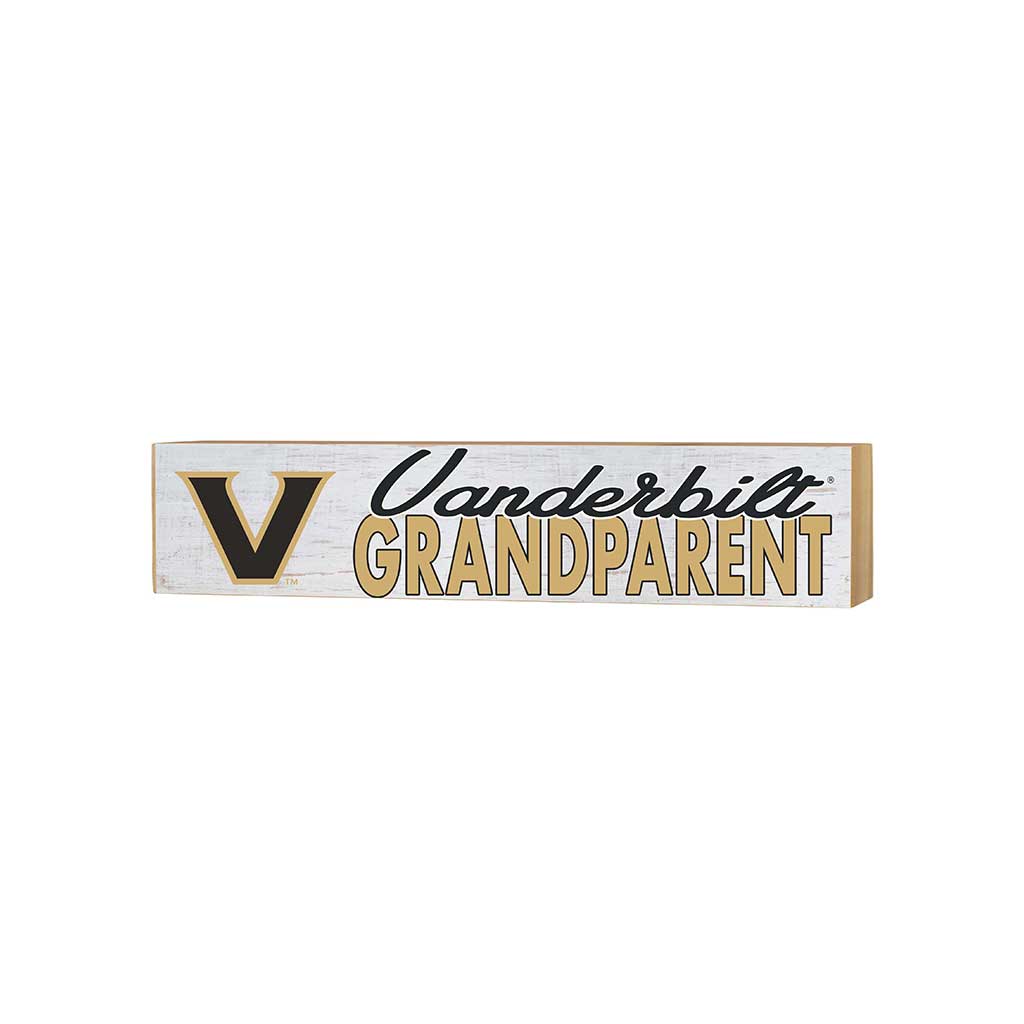 3x13 Block Weathered Grandparent Vanderbilt Commodores