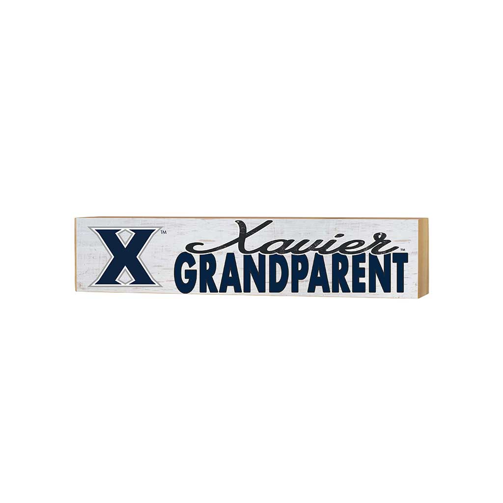 3x13 Block Weathered Grandparent Xavier Ohio Musketeers