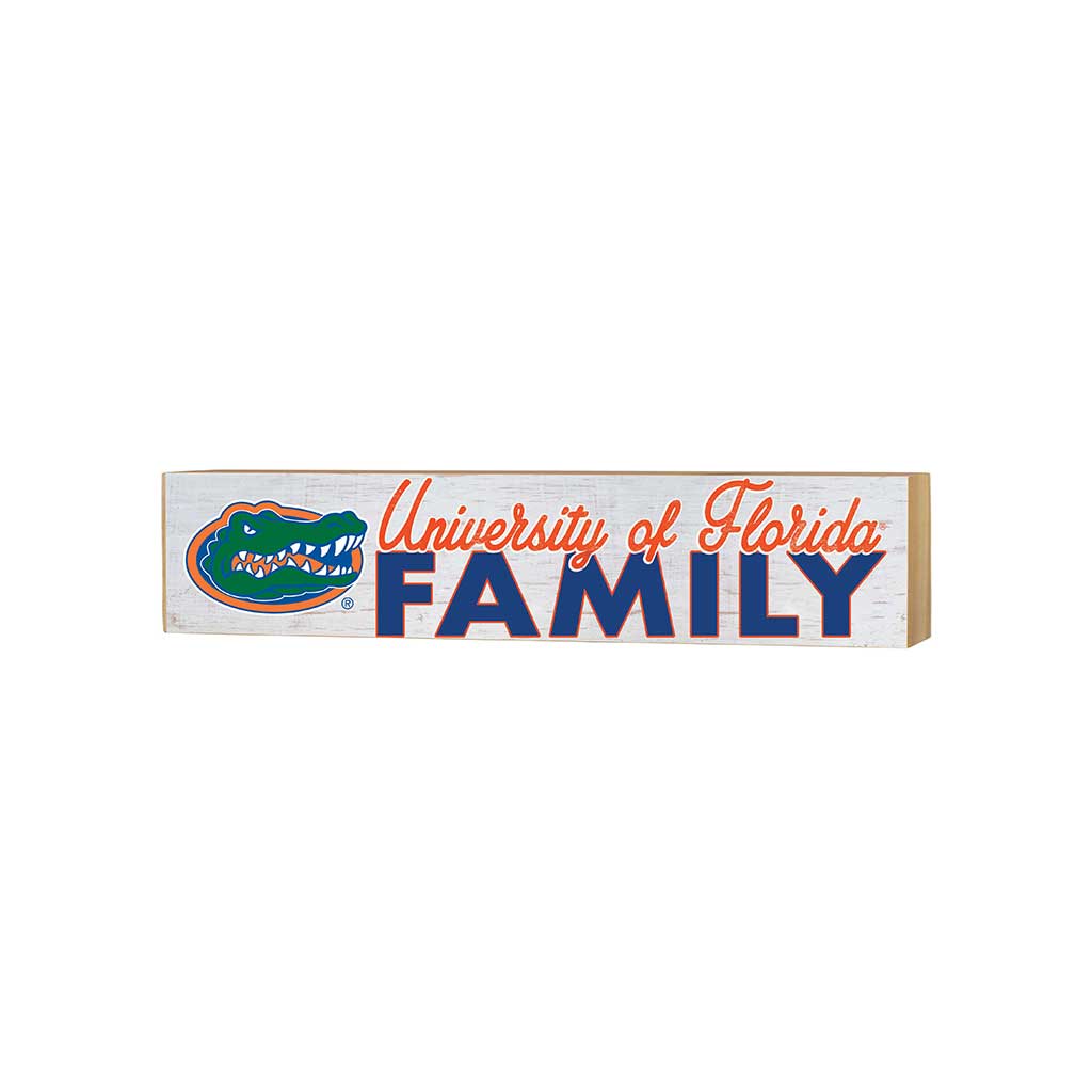 3x13 Block Weathered Team Family Block Florida Gators