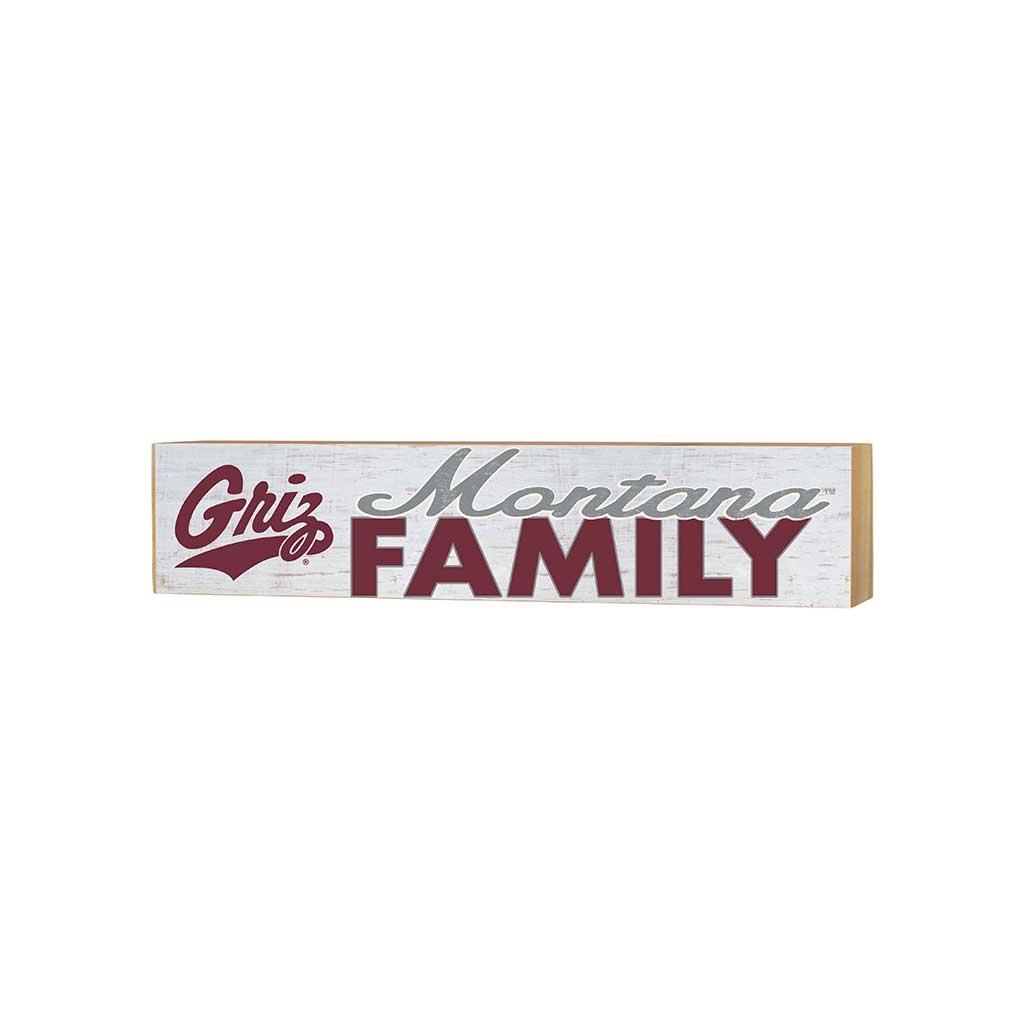 3x13 Block Weathered Team Family Montana Grizzlies Special