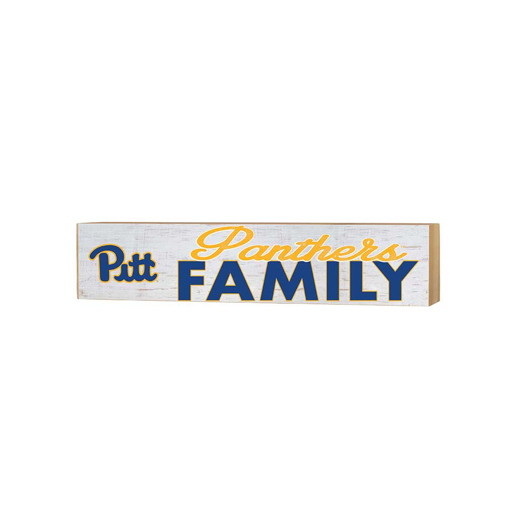 3x13 Block Weathered Team Family Block Pittsburgh Panthers