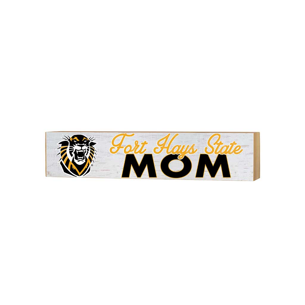 3x13 Block Weathered Mom Fort Hays State Tigers