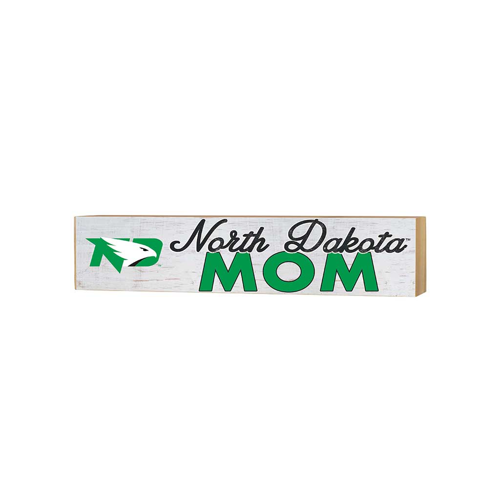 3x13 Block Weathered Mom North Dakota Fighting Hawks