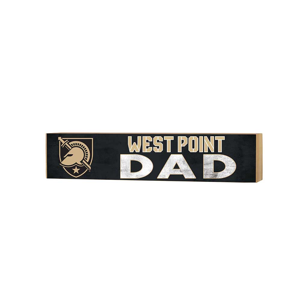 3x13 Block Colored With Logo Dad West Point Black Knights