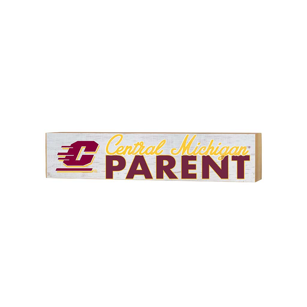 3x13 Block Weathered Parents Central Michigan Chippewas