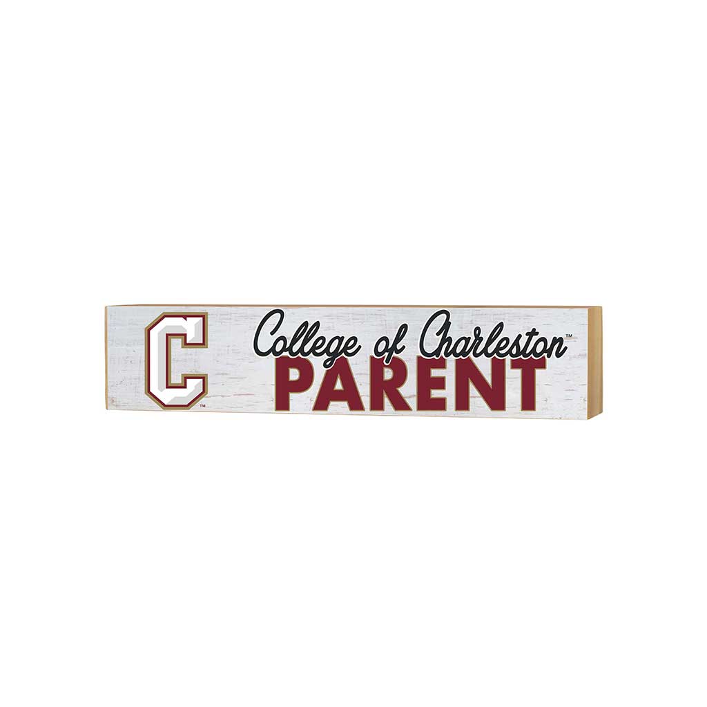 3x13 Block Weathered Parents Charleston College Cougars