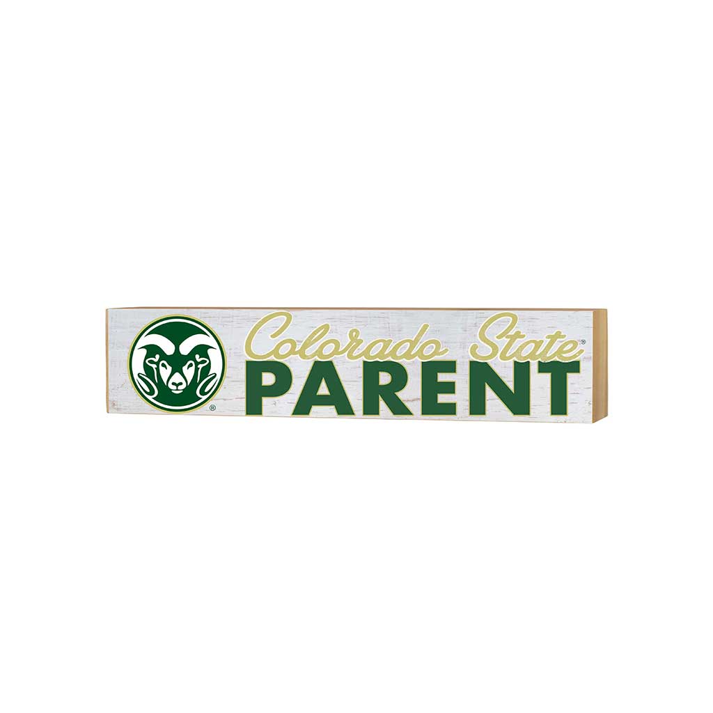 3x13 Block Weathered Parents Colorado State-Ft. Collins Rams