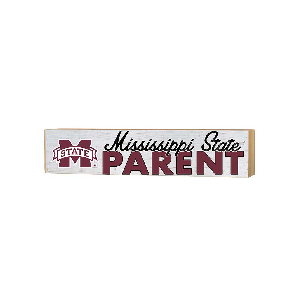 3x13 Block Weathered Parents Mississippi State Bulldogs