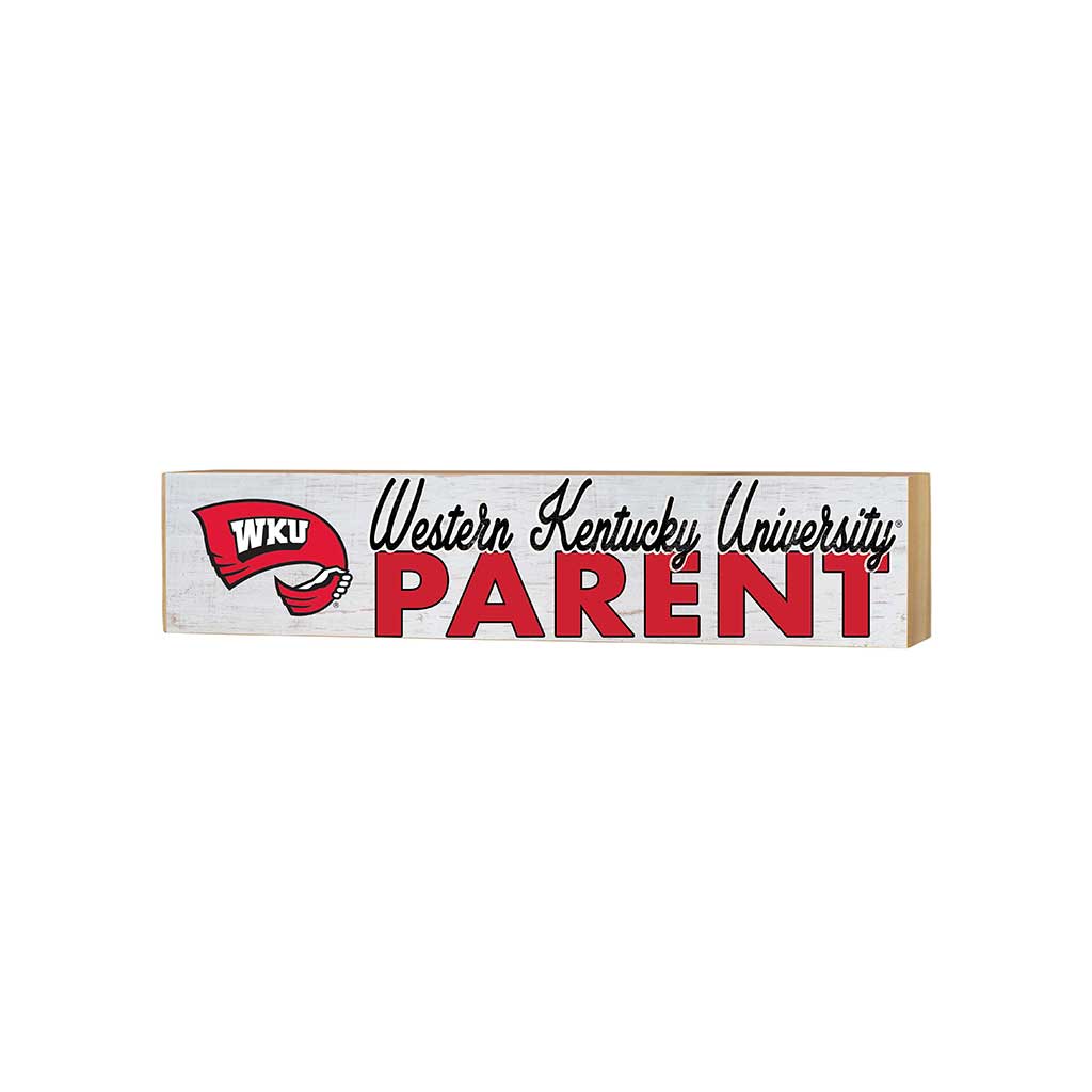 3x13 Block Weathered Parents Western Kentucky Hilltoppers