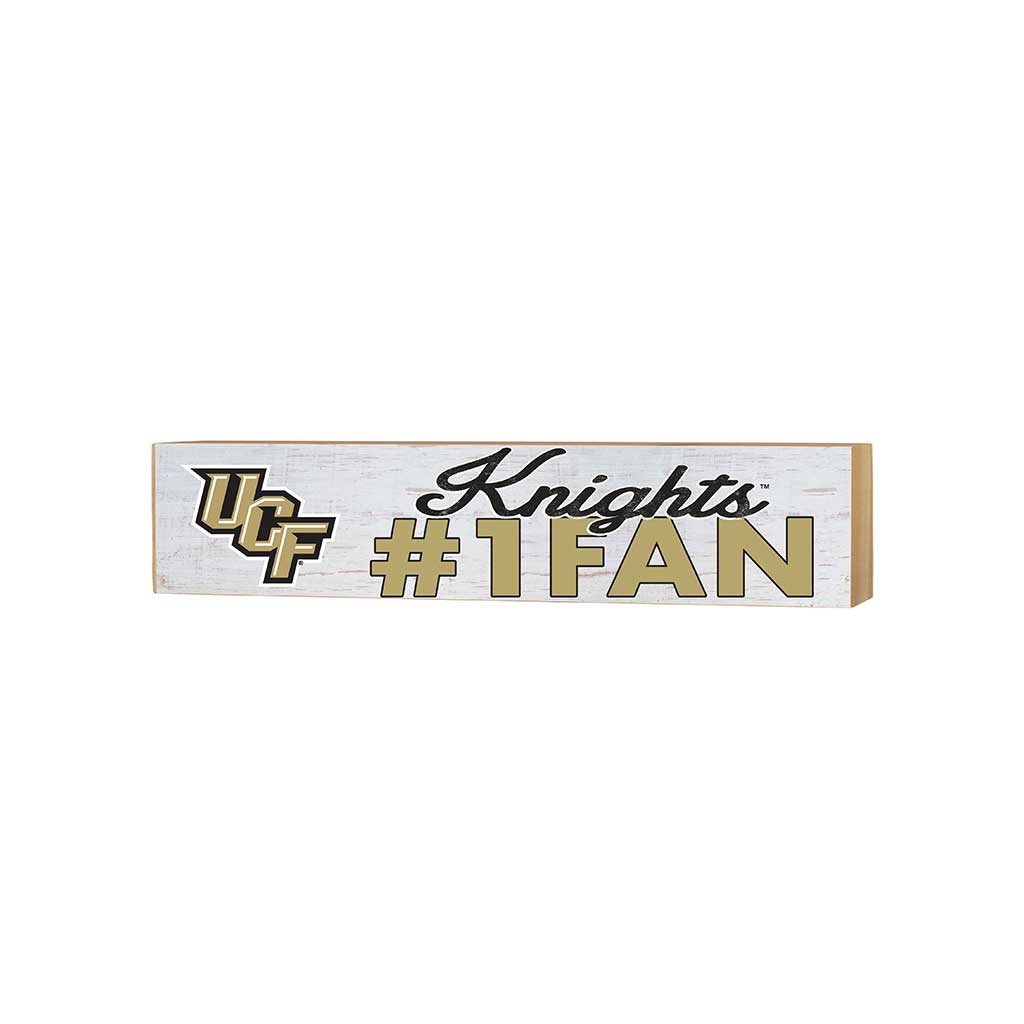 3x13 Block Weathered #1 Fan Central Florida Knights