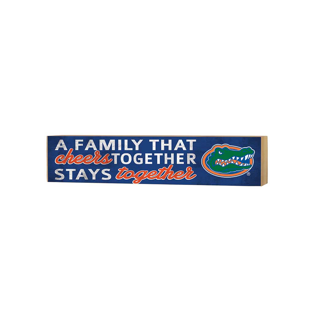 3x13 Block Team Logo Family That Cheers Florida Gators