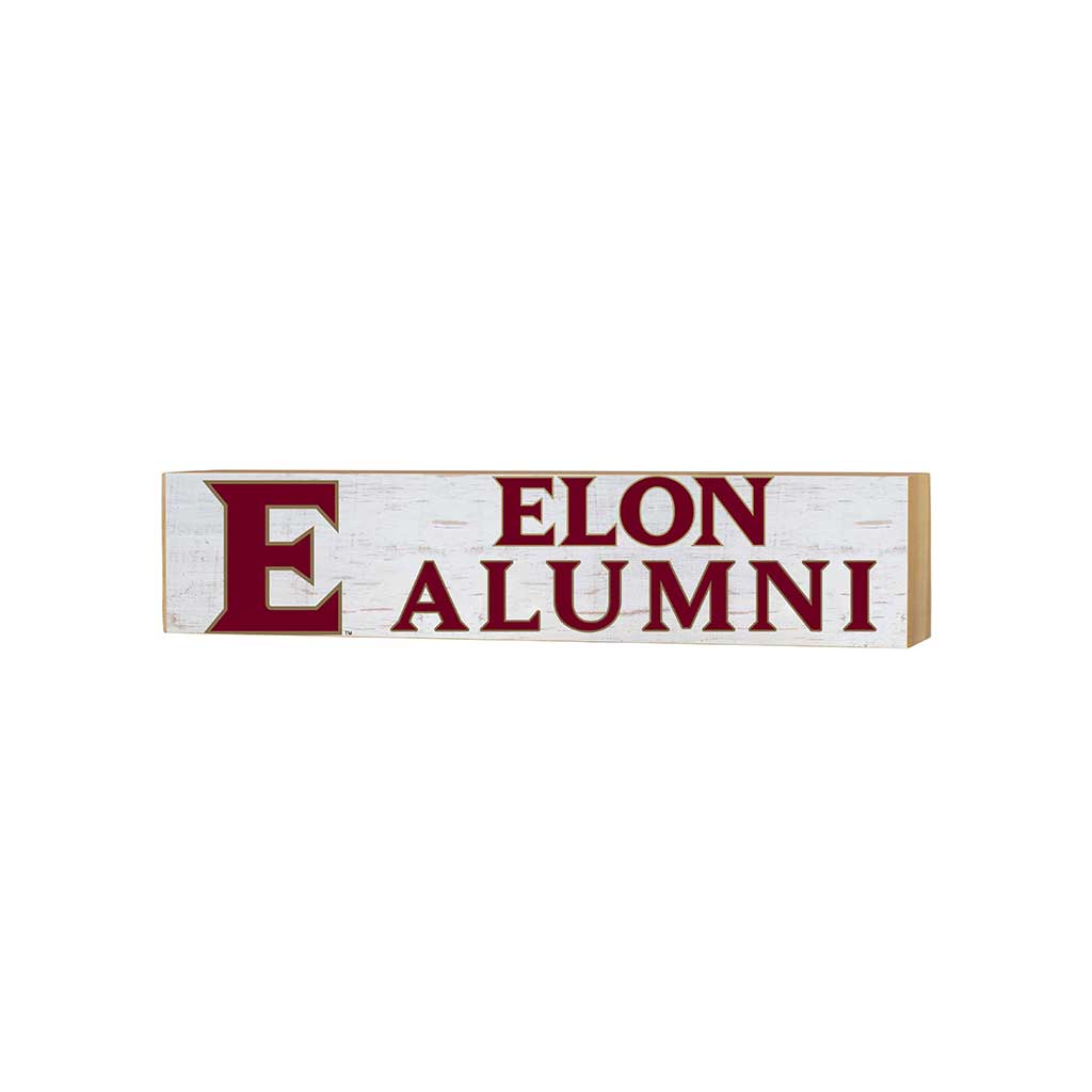 3x13 Block Team Logo Alumni Elon Phoenix