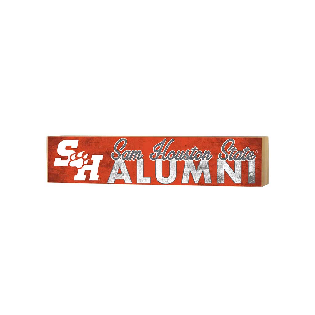 3x13 Block Team Logo Alumni Sam Houston State Bearkats