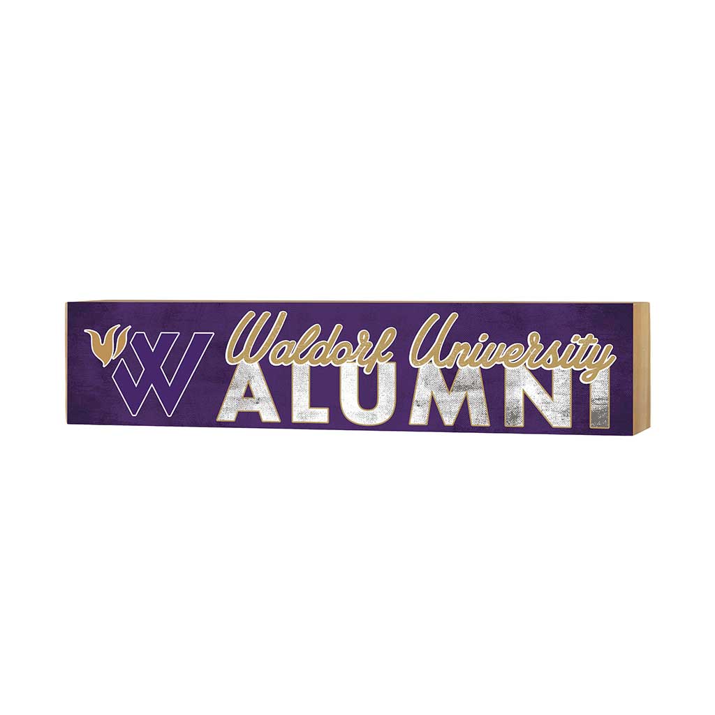 3x13 Block Team Logo Alumni Waldorf University Vikings