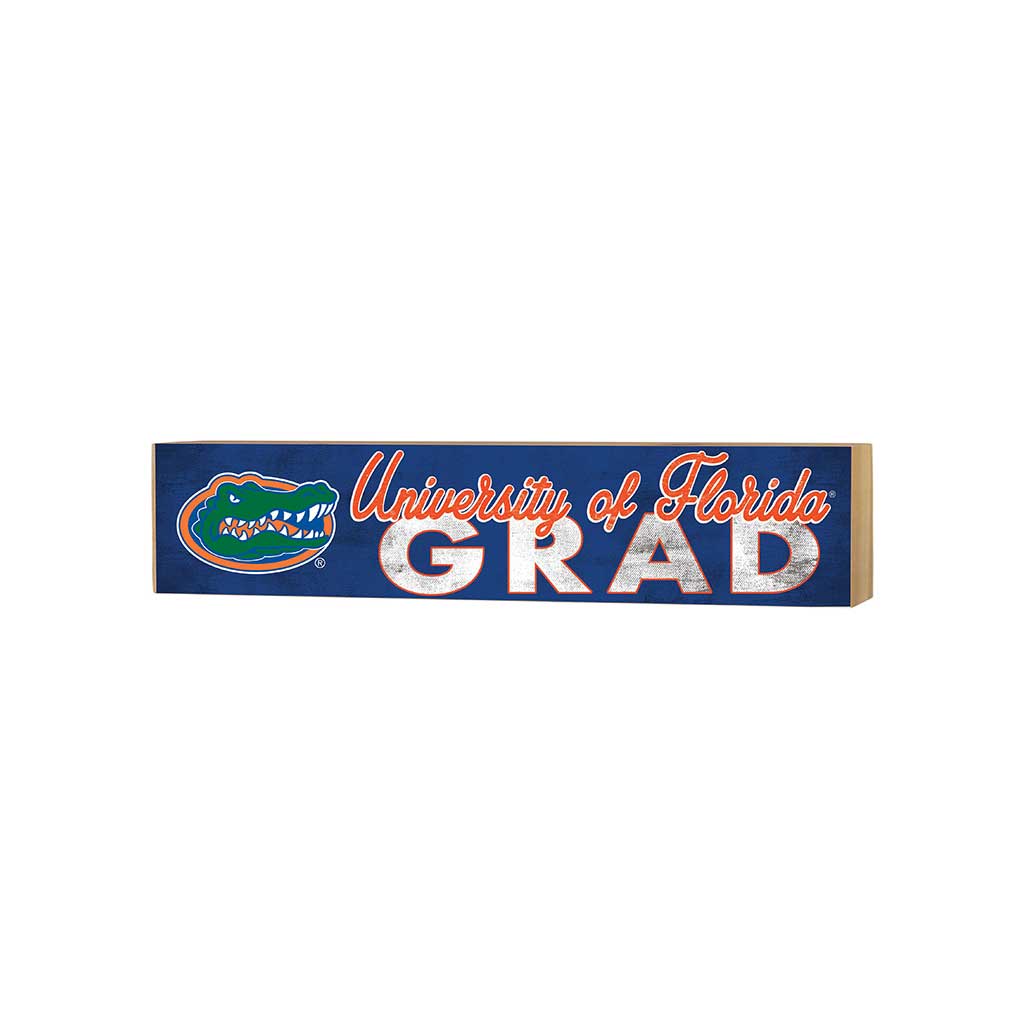 3x13 Block Team Logo Grad Florida Gators