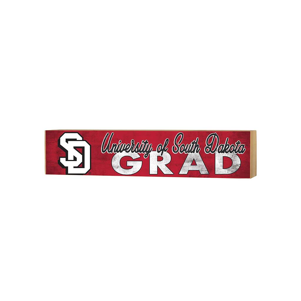 3x13 Block Team Logo Grad South Dakota Coyotes