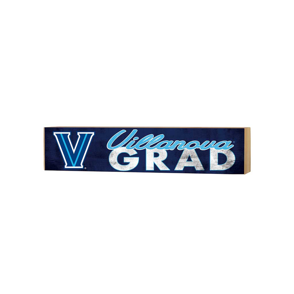 3x13 Block Team Logo Grad Villanova Wildcats