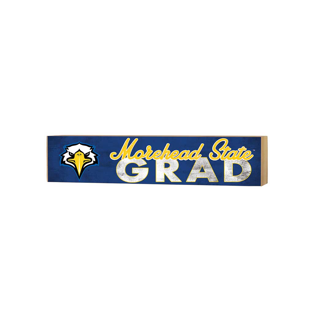 3x13 Block Team Logo Grad Morehead State Eagles