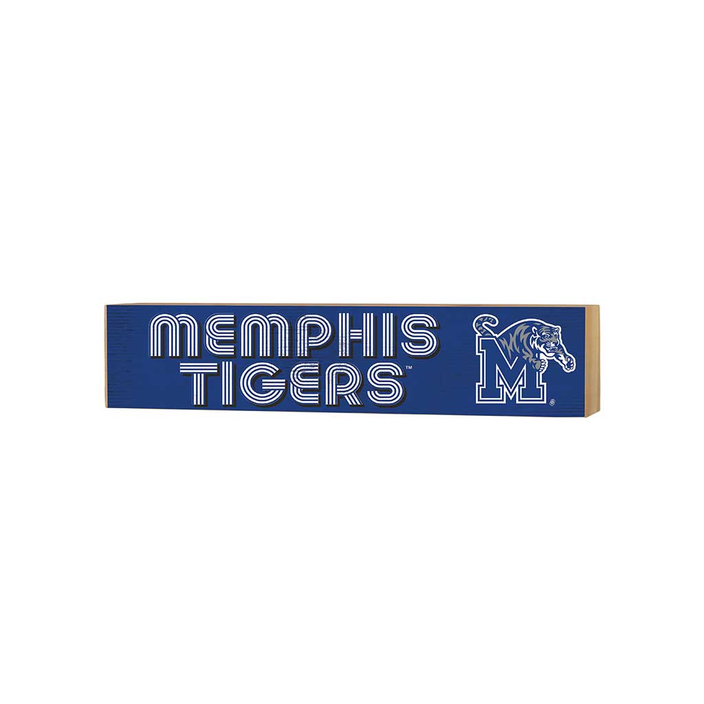 3x13 Block Good Vibes Team Memphis Tigers