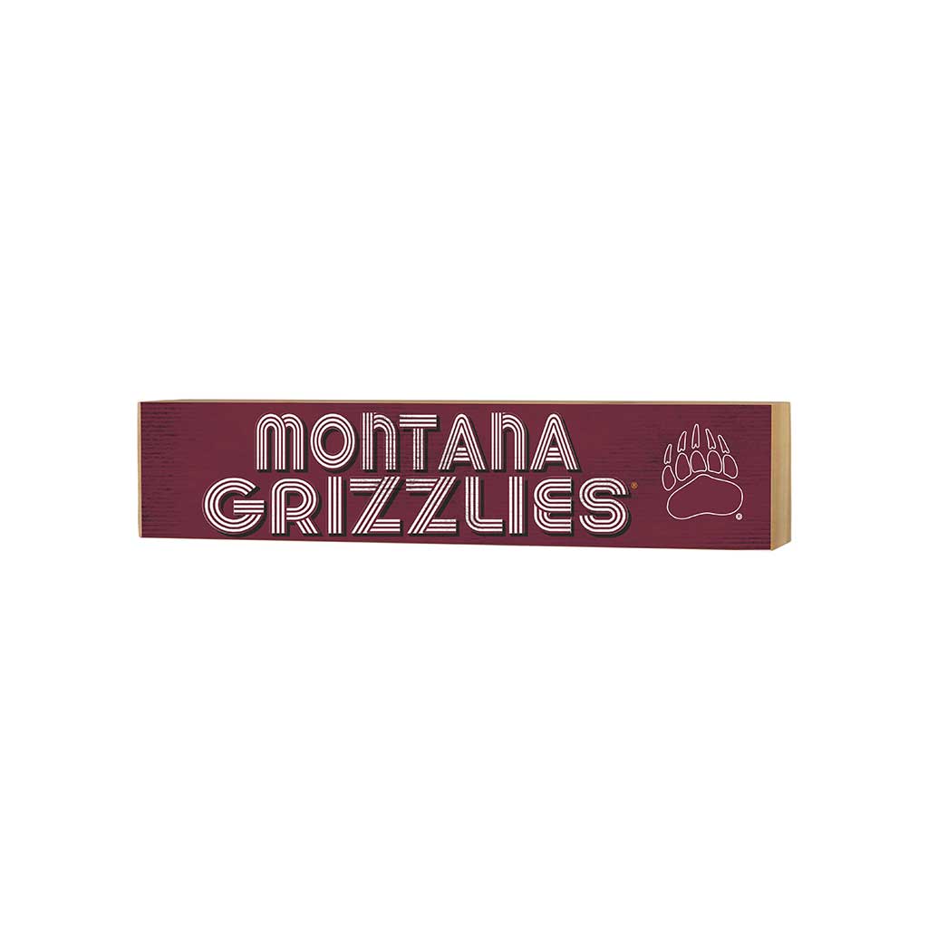 3x13 Block Good Vibes Team Montana Grizzlies