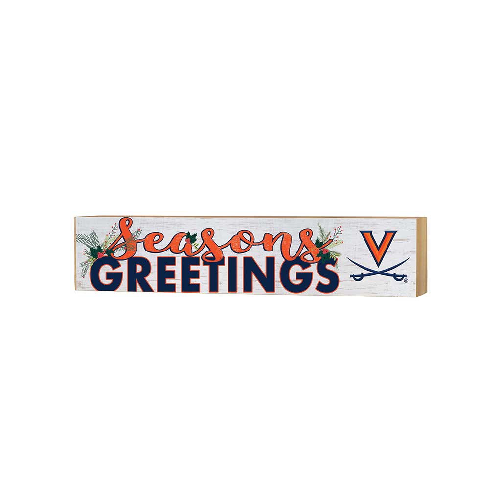 3x13 Block Seasons Greetings Virginia Cavaliers