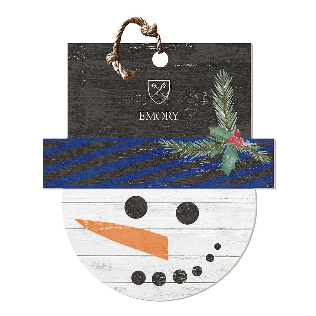 Large Snowman Sign Emory Eagles