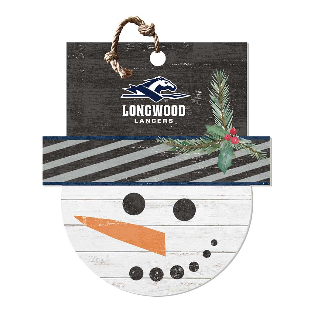 Large Snowman Sign Longwood Lancers