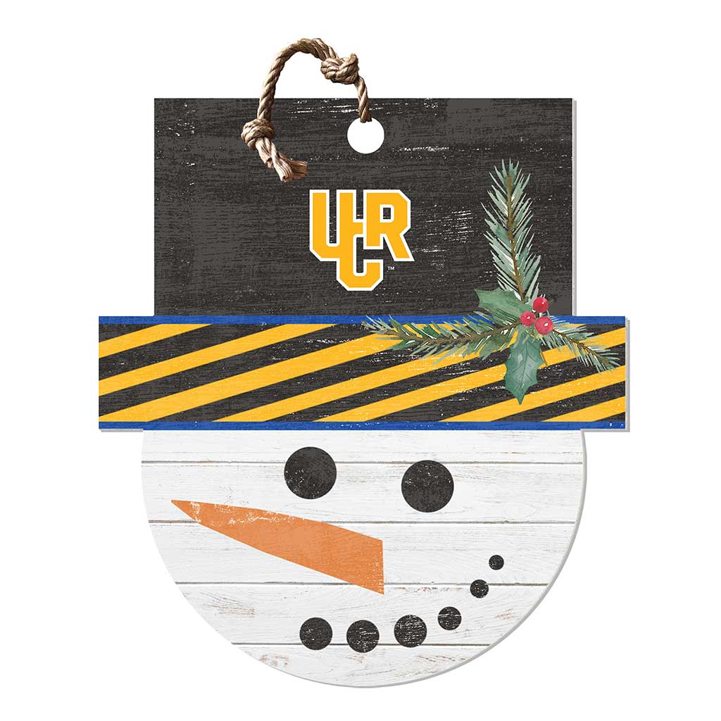 Large Snowman Sign University of California Riverside Highlanders