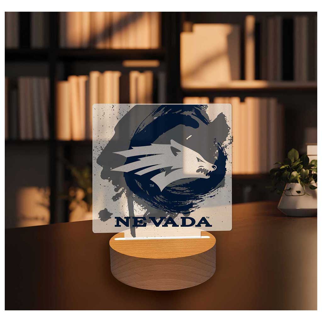 Paint Splash Acrylic Light Up Bundle Nevada Wolf Pack