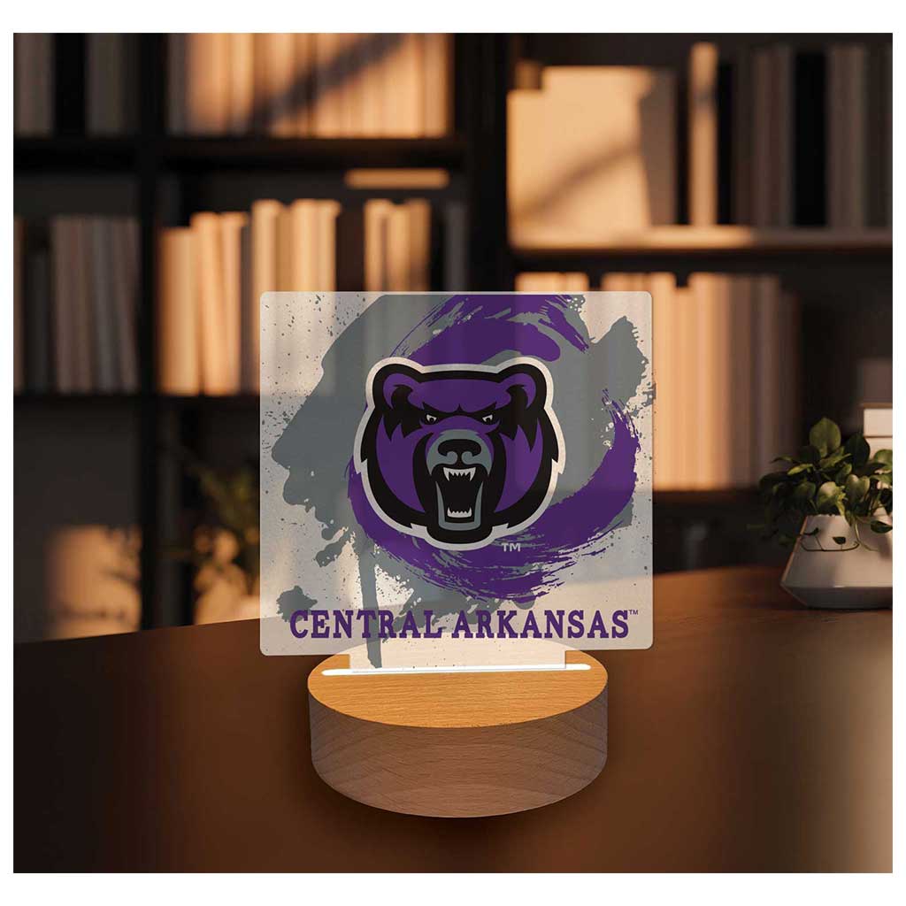Paint Splash Acrylic Light Up Bundle University of Central Arkansas Bears