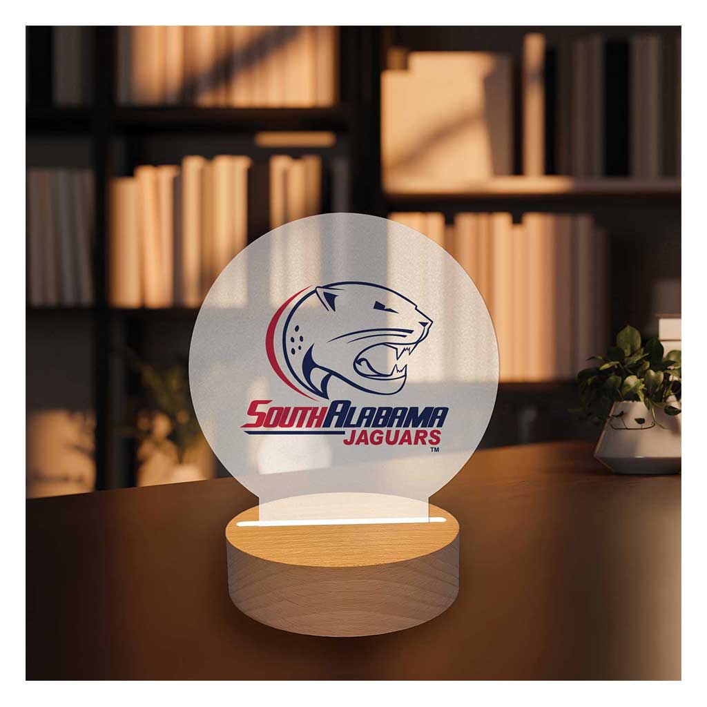 Team Logo Acrylic Light Up Bundle University of Southern Alabama Jaguars