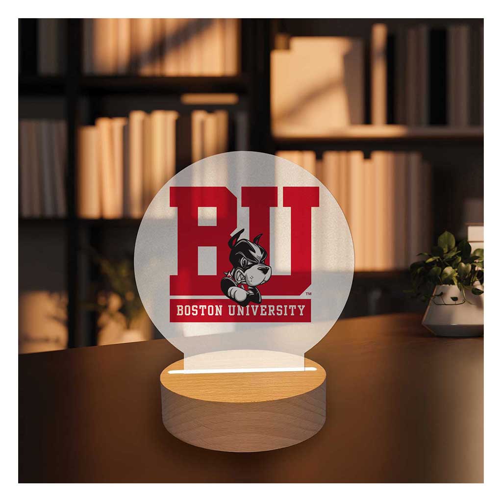 Team Logo Acrylic Light Up Bundle Boston University Terriers