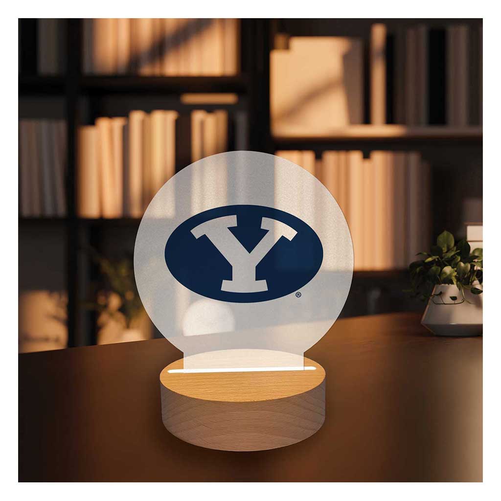 Team Logo Acrylic Light Up Bundle Brigham Young Cougars