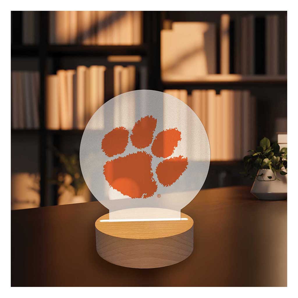 Team Logo Acrylic Light Up Bundle Clemson Tigers