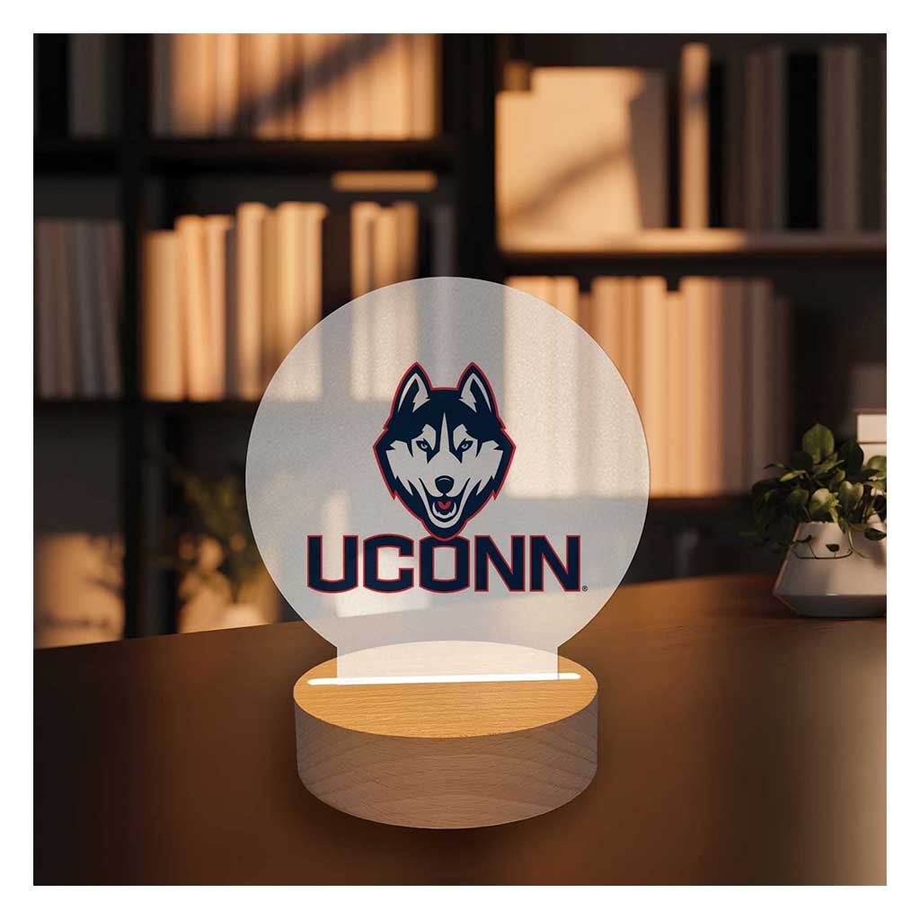 Team Logo Acrylic Light Up Bundle Connecticut Huskies