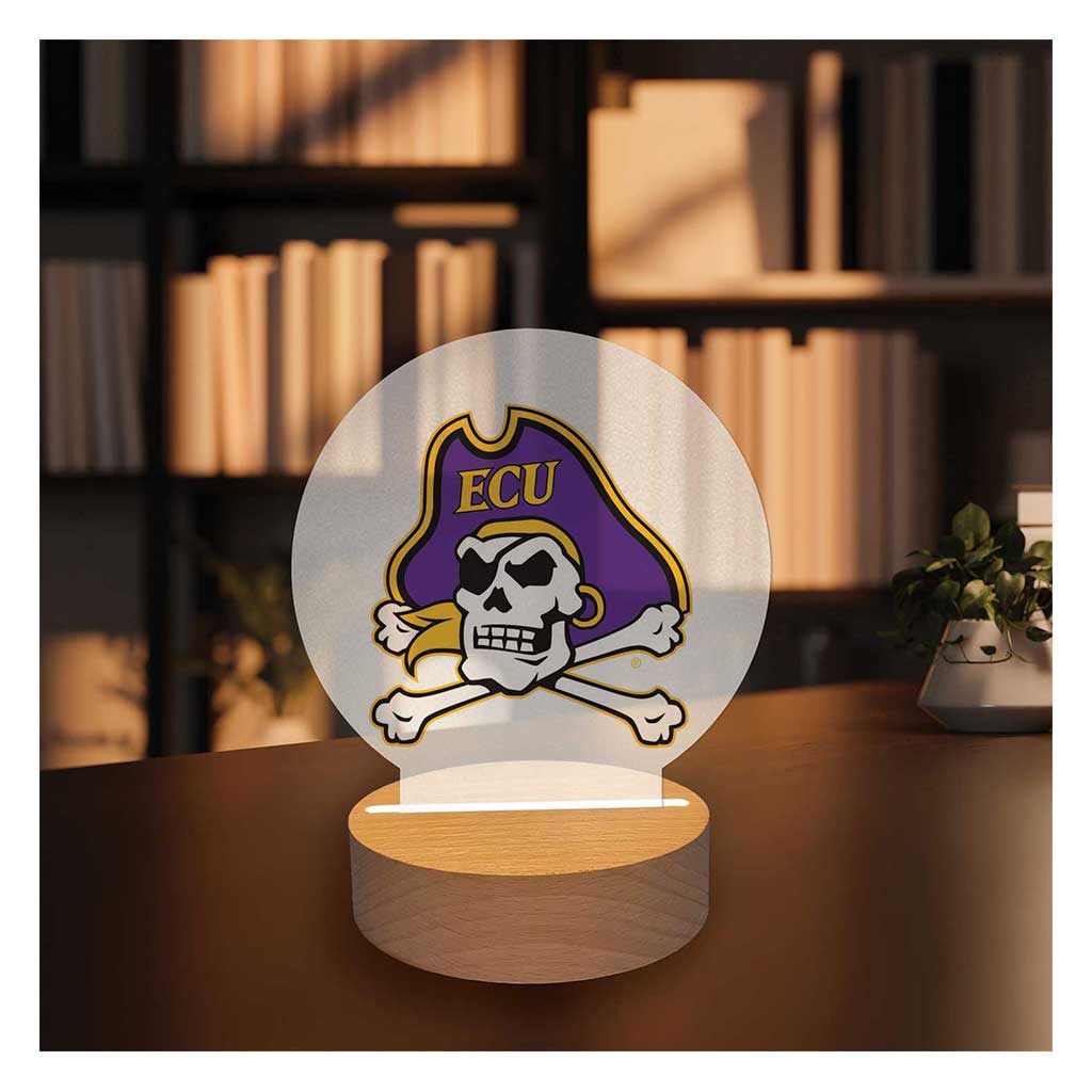 Team Logo Acrylic Light Up Bundle East Carolina Pirates