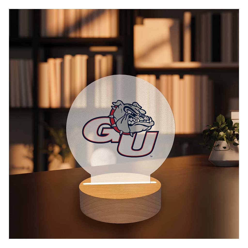 Team Logo Acrylic Light Up Bundle Gonzaga Bulldogs