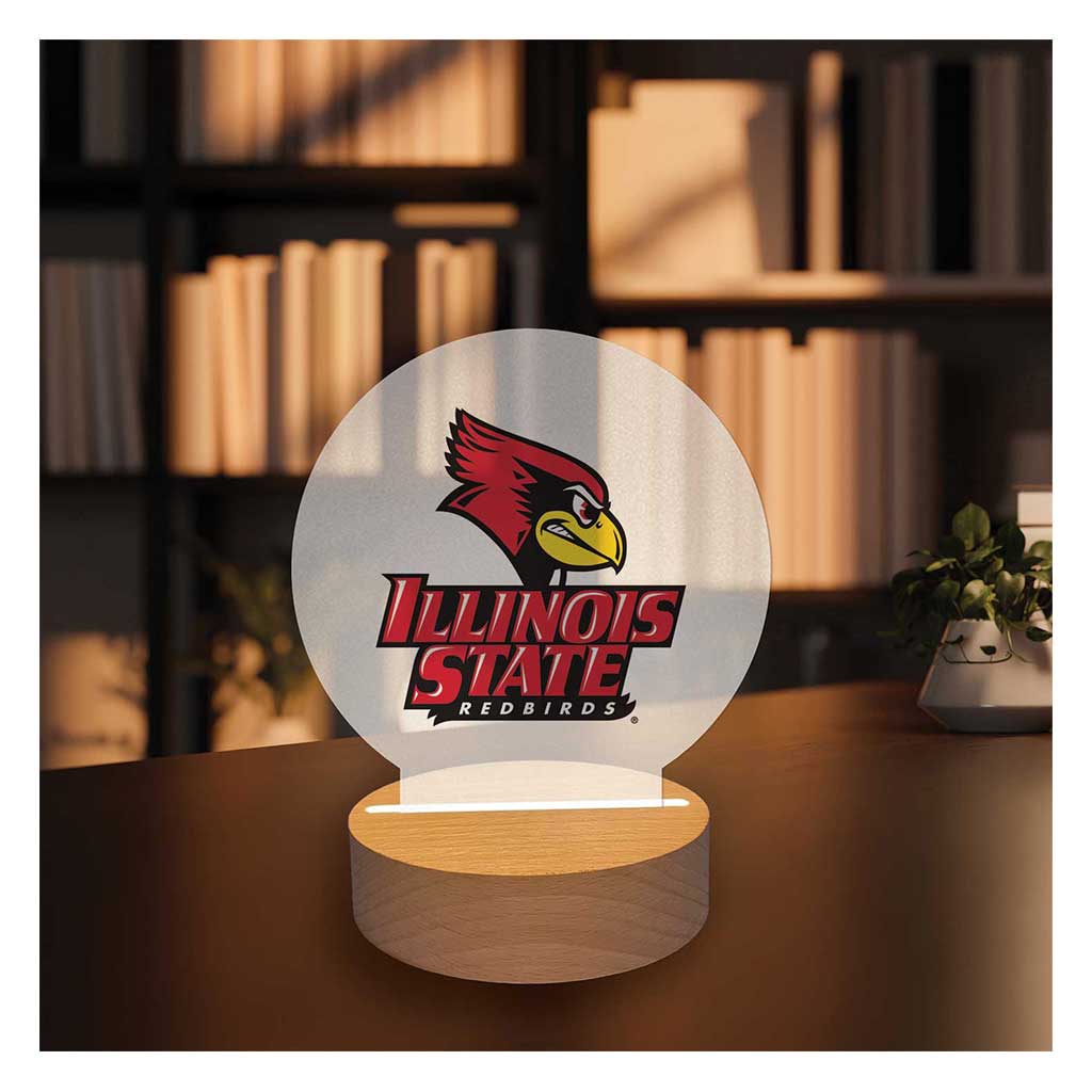 Team Logo Acrylic Light Up Bundle Illinois State Redbirds