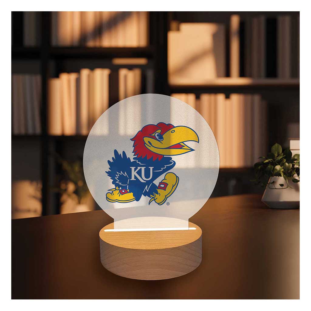 Team Logo Acrylic Light Up Bundle Kansas Jayhawks