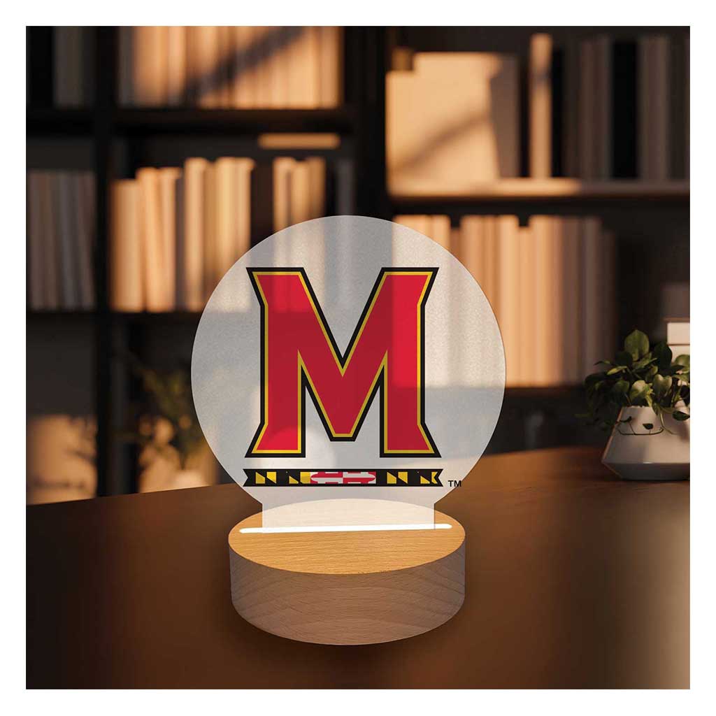 Team Logo Acrylic Light Up Bundle Maryland Terrapins