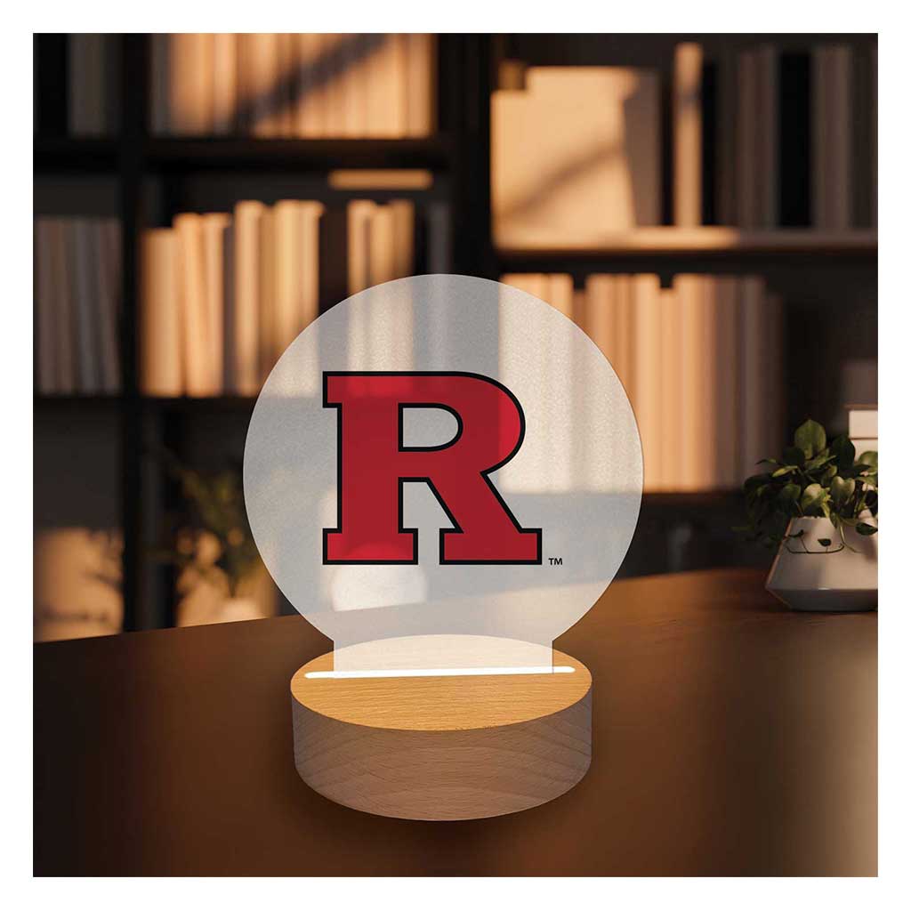 Team Logo Acrylic Light Up Bundle Rutgers Scarlet Knights